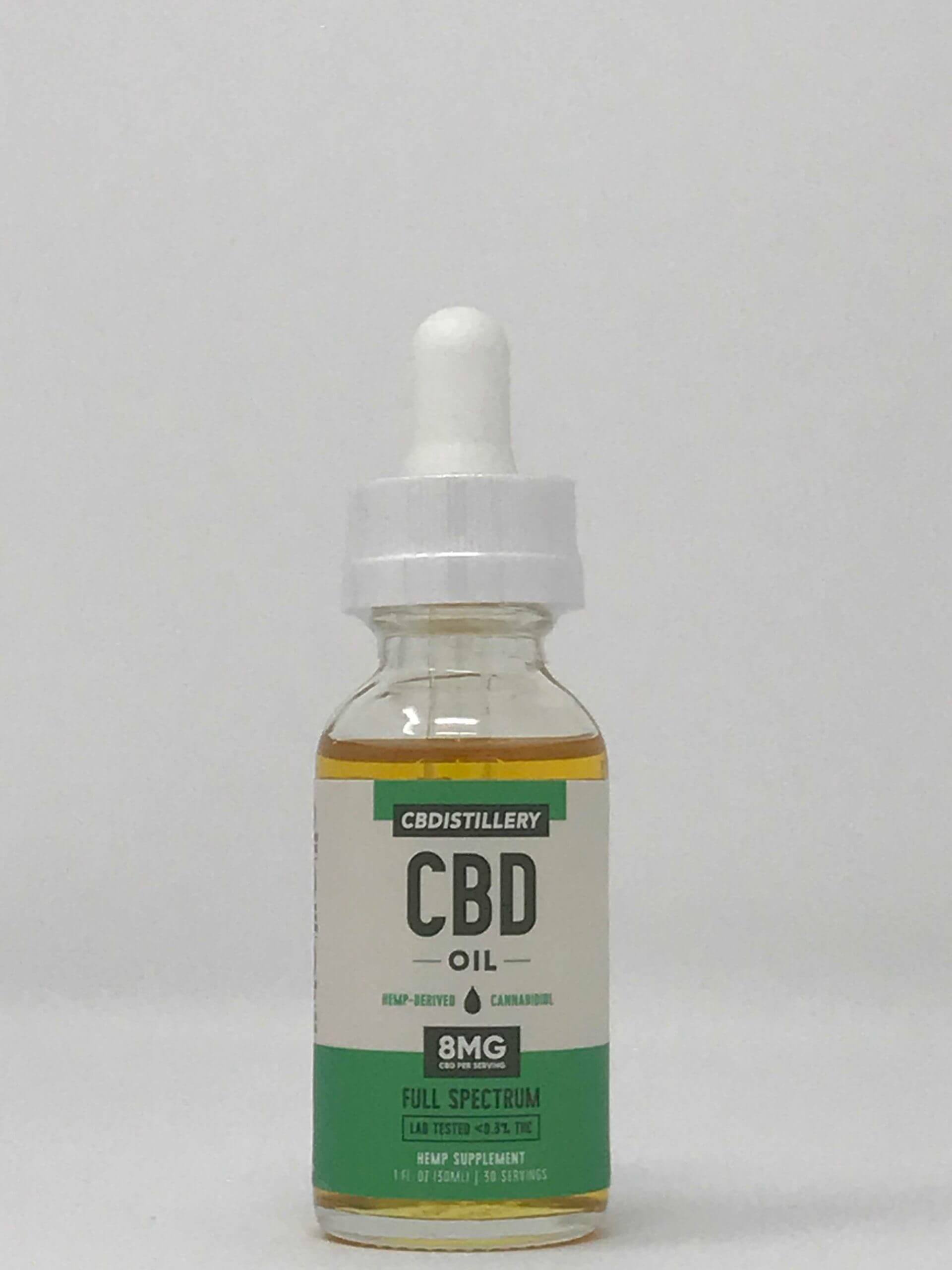 The CBDistillery Full Spectrum CBD Tincture - 250 Mg - 30 Ml - Best CBD ...